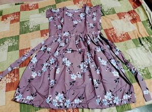Floral Print Mini Dress