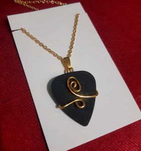 Guitar Pick Necklace Handmade