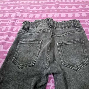 Kids&#39; Dark Grey Denim Jeans