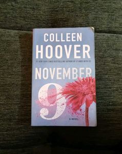 November 9 By Colleen Hoover