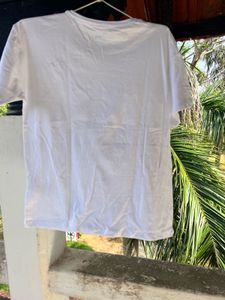 White Rhinestone T-Shirt