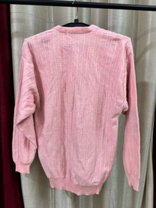 Pink Full Sleeve Women’s Winter Sweater