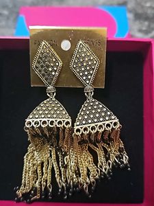 Statement Jhumka Earrings