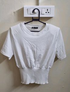 Zara White  Top