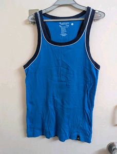 Jockey Blue Vest Top