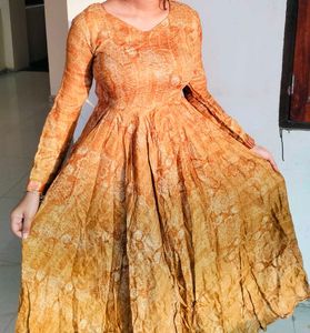 Vintage Style Flowy Dress