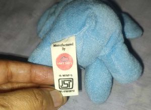 Blue Elephant Plush Toy
