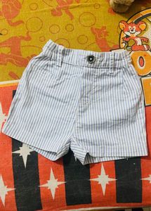 Blue Stripes On White Trousers