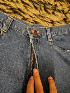 vintage Embroidered Flare Leg Jeans