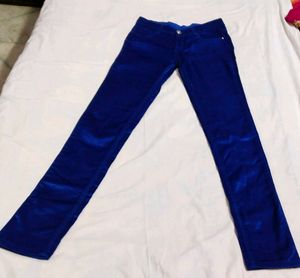 Blue Corduroy Pants
