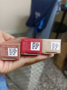 Set Of 3 mcaffiene Lip Balms
