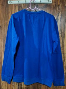 Blue Pullover Sweatshirt