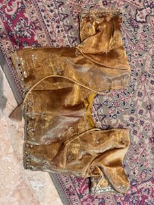 Sangeet Ready To Wear Lehenga Golden Shimmer