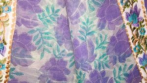 Beautiful Saree 🤍💜