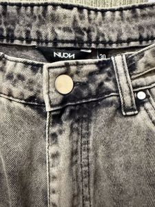 Sand-Wash Grey Cargo Jeans