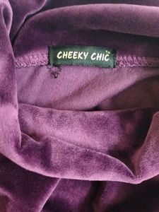 Vintage Velvet Turtleneck