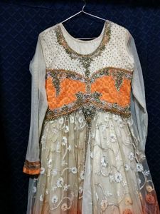 Mastani Style Anarkali Dress - 4-Piece Set