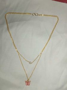 Butterfly Layered Necklace