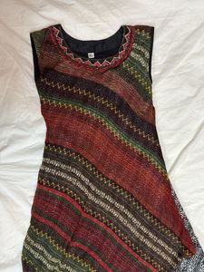 Sleeveless Long Flared Gown