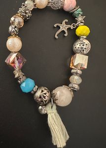 Beaded Charm Bracelet