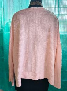 🎁Buy 2 Get 1 Free🎁Peach V-Neck Pullover Top