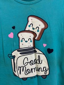 Cute &#34;Good Morning&#34; Graphic T-Shirt 💙💙