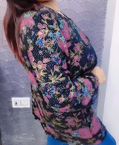❤️ Beautiful Plus Size Partywear And Cotton Shrug