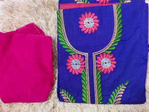 Price Drop 🎉3 Piece Embroidered Suit(Unstitched)