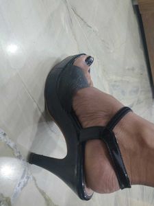 Black Strappy Heels