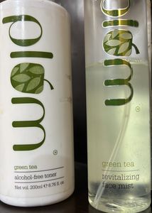 Alchol Free Toner Full Quantity, And Green Tea Mist Half Quantity Both Combo Best