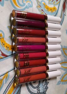 Myglamm Lit Liquid Lipstick 💄 Pack Of 9.