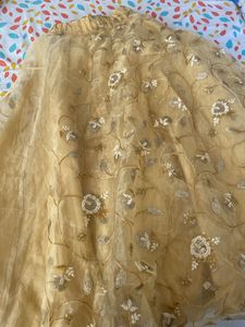 Siders/Girls Golden Lehenga