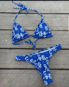 Imported Hawai print Bikini set