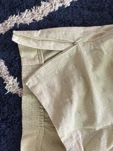 Women Cotton Green Trousers