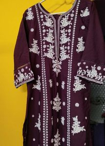 Chikankari Kurta Set 😍