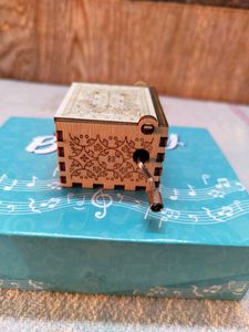 Happy birthday Square Shape Music Box