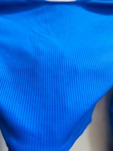 Blue Long Sleeve Top