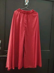 Red Palazzo Pants