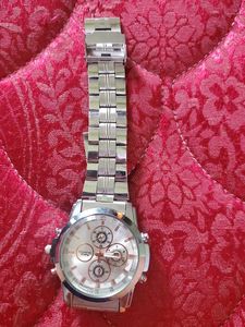 Elegant Silver Watch