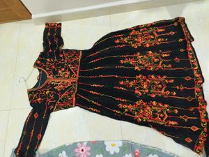 Women Georgette Kurta Dupatta Set