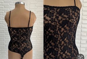 Black Lace Bodysuit