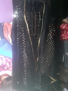 Black Kurti With Plazzo