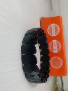 Blue Sunstone Crystal Bracelet, Block Stones