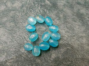 Blue Chalcedony Gemstone Beads