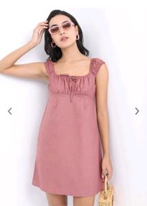 Pink Mini Dress