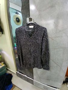 Printed Button-Down Shirt