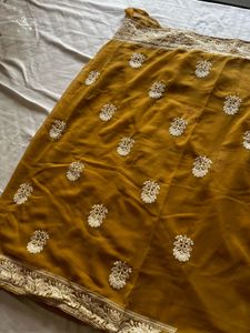 Designer Embroidered Saree