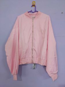 Pink Bomber Jacket
