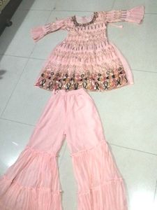 Pink Embellished Party Dress
