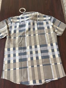 Burberry Short Sleeve Button Down